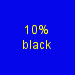 pure blue with black at 10% opacity